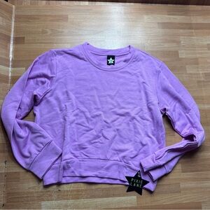 Pixie lane purple sweatshirt, size 9/10, NWT